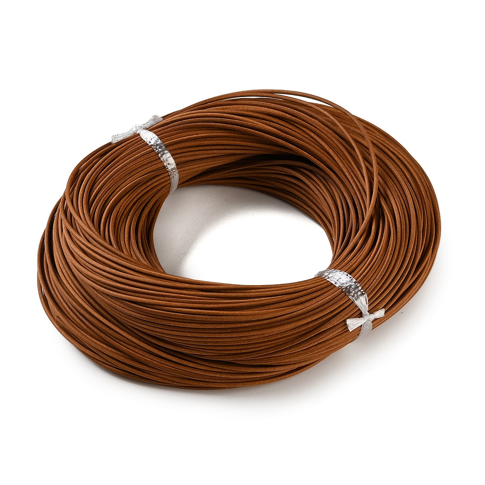 Jewelry Making Yarn - 100m 1mm/1.5mm/2mm/3mm Cowhide Leather Round Thread