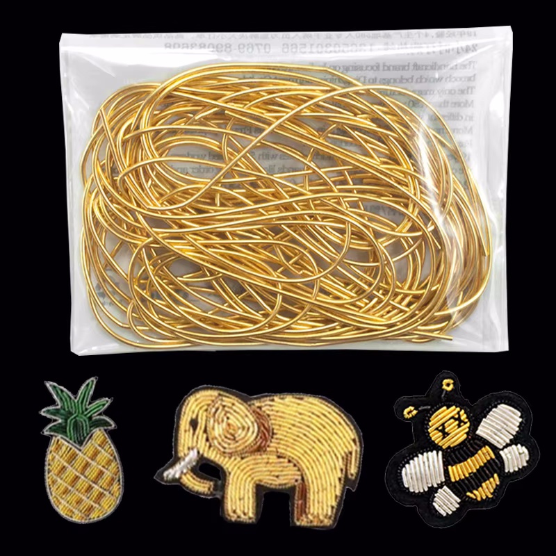 Jewelry Making Yarn - 2.6M 1-1.5mm Bullion Wire French Coil