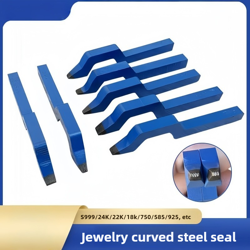 Jewelry Making Hammer - 585/750/925/999 Metal Stamp Punch Set -