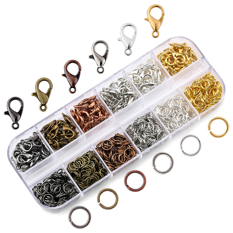 Jewelry Making Closed Jump Rings - Bộ Trang Sức Phát Hiện 4Mm/5Mm/6Mm/8Mm/10Mm