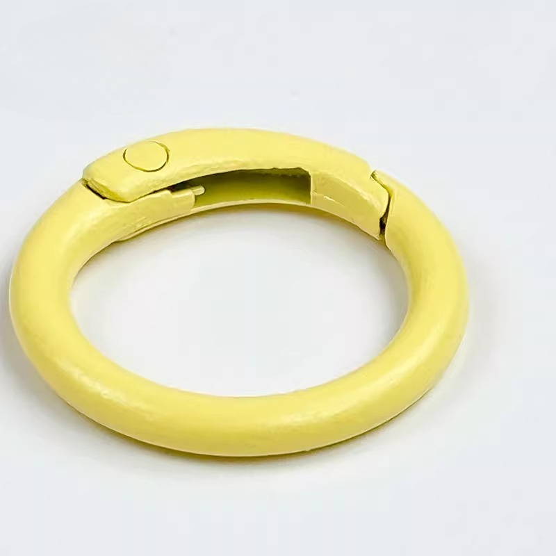 Candy Color Zinc Alloy Spring  - đánh giá và giá Jewelry Making Closed Jump Rings