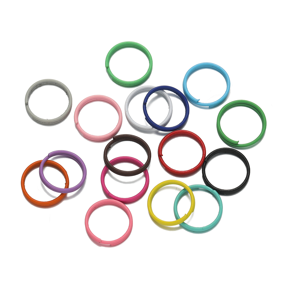 200pcs/lot 8mm 10mm Colorful O - đánh giá và giá Jewelry Making Closed Jump Rings