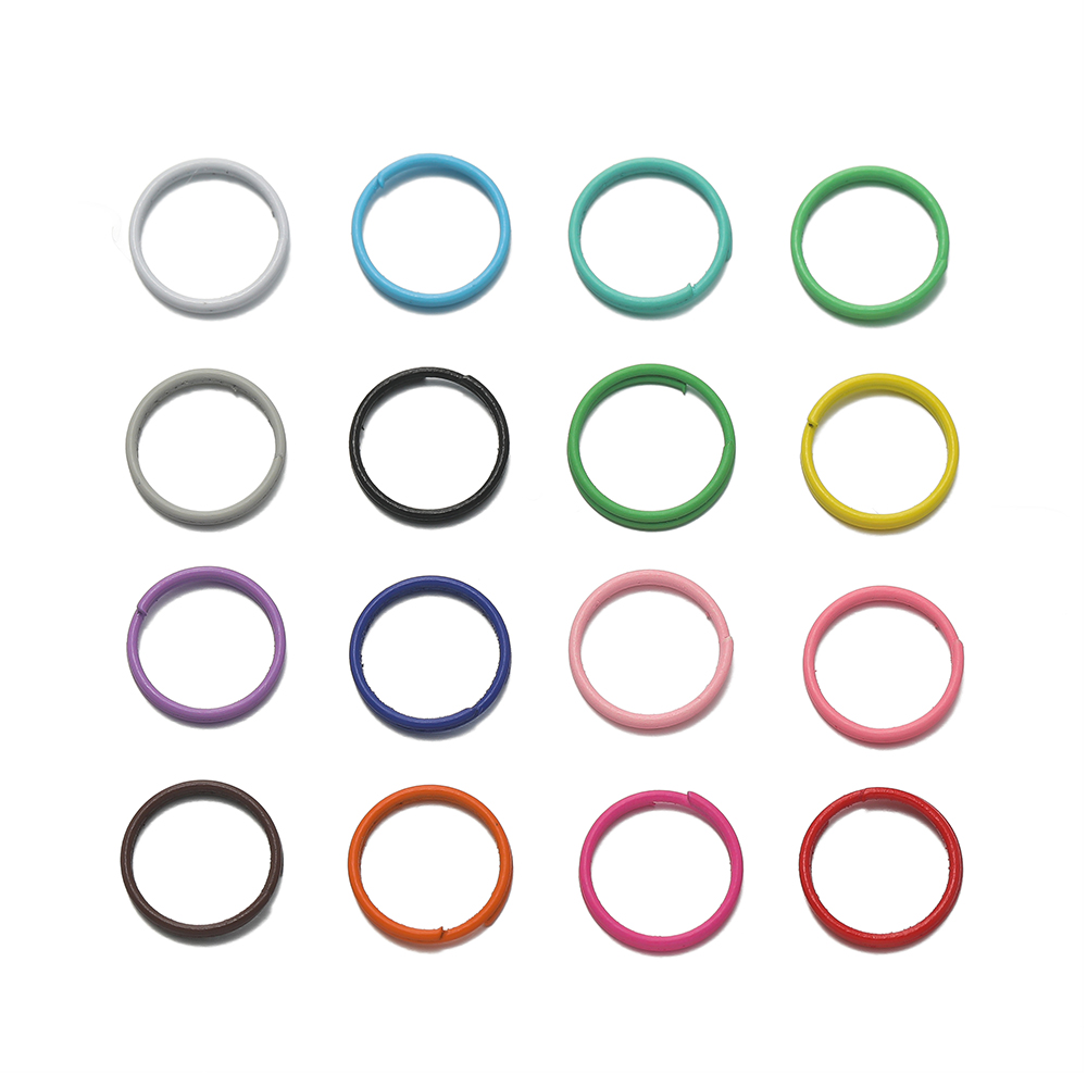 200pcs/lot 8mm 10mm Colorful O - đánh giá và giá Jewelry Making Closed Jump Rings