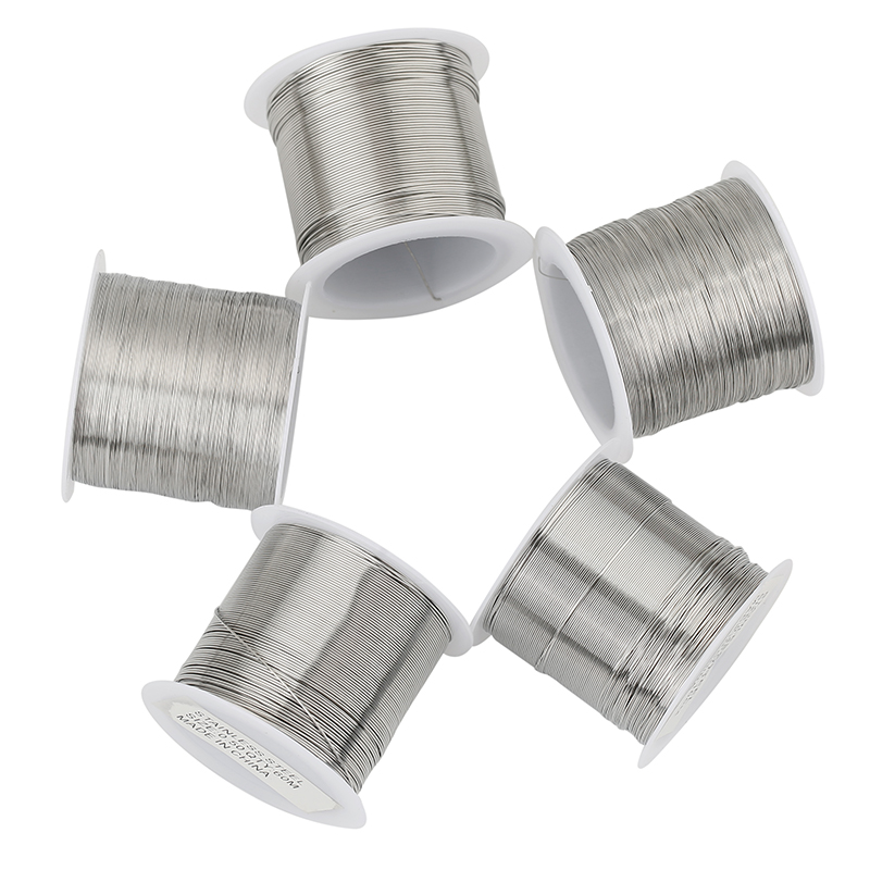 1roll Stainless Steel Beading  - đánh giá và giá Jewelry Making Yarn
