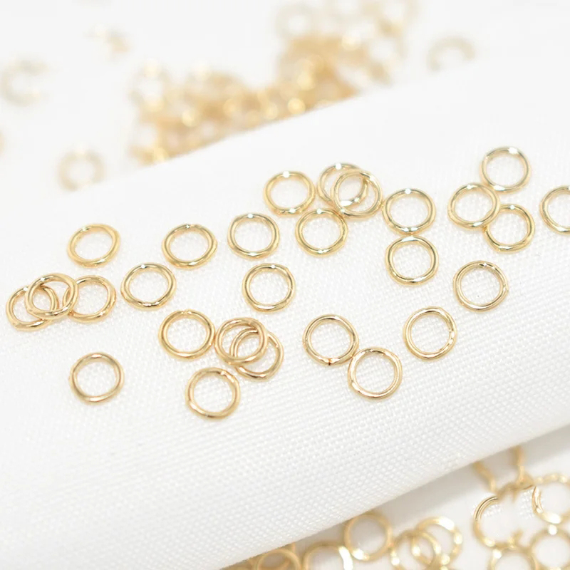 14K Gold Filled Closed Jump Ri - đánh giá và giá Jewelry Making Closed Jump Rings