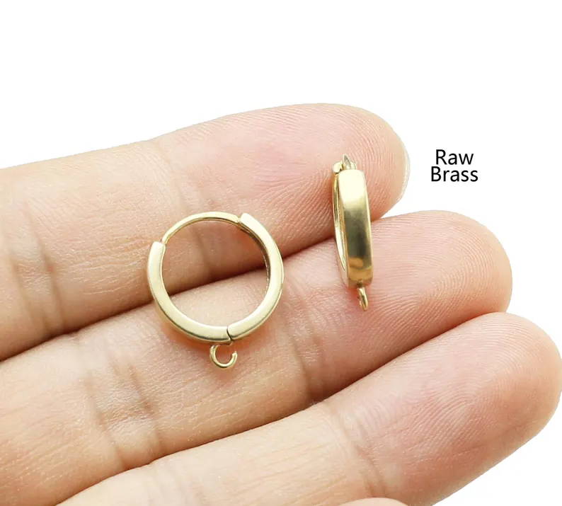 10pcs Brass Ear Hoops, Leverba - đánh giá và giá Jewelry Making Yarn