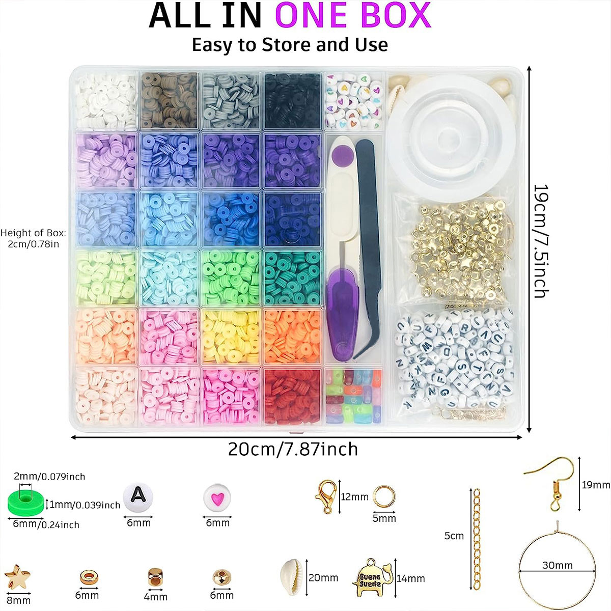 6000 Pcs 24 Colors Flat Round  - đánh giá và giá Jewelry Making Degree
