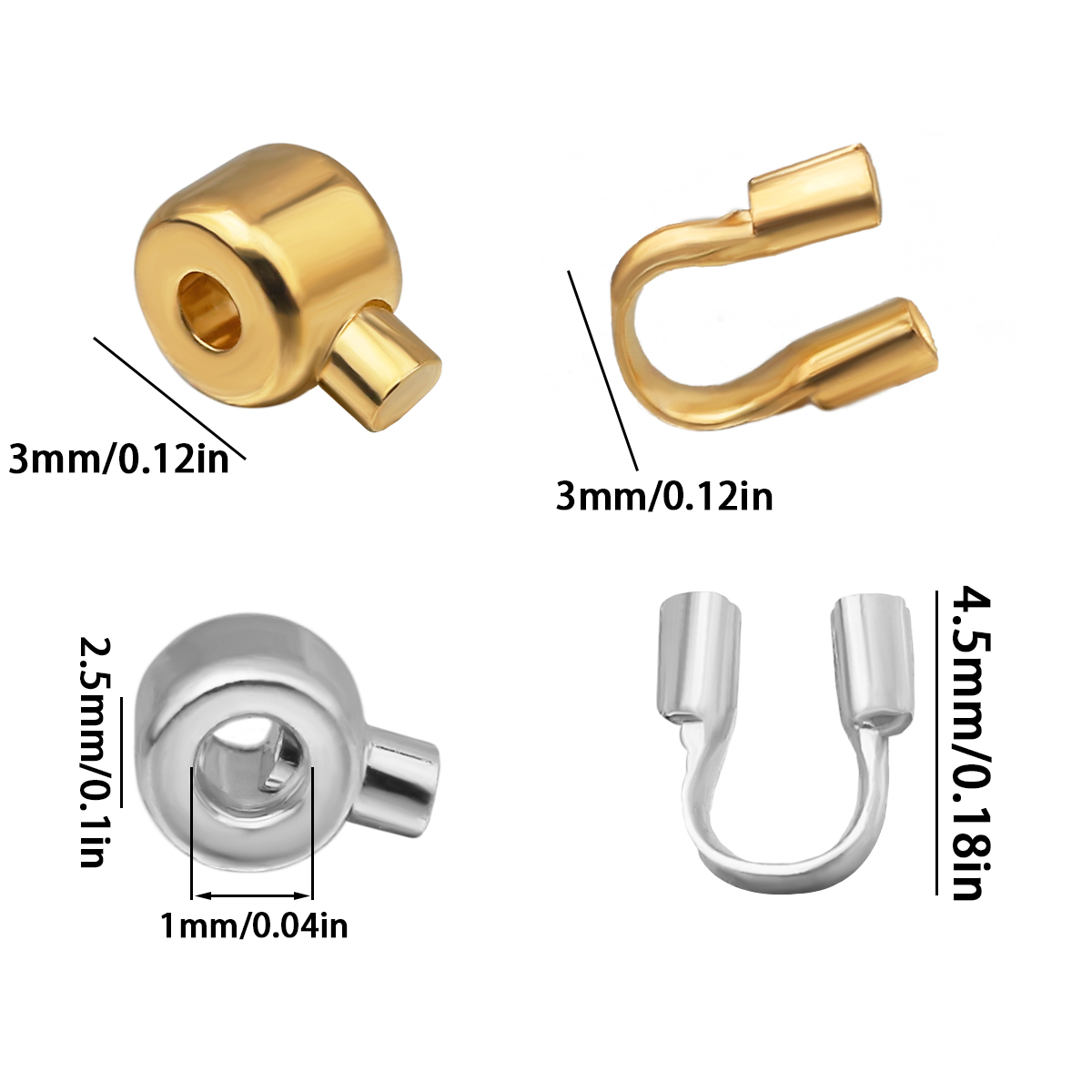 20Pcs Positioning Bead Copper  - đánh giá và giá Jewelry Making Gold Wire