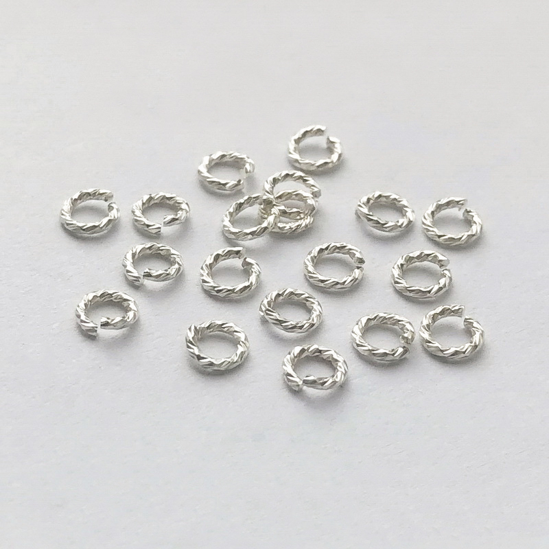 925 Sterling Silver Sparkle Cl - đánh giá và giá Jewelry Making Closed Jump Rings