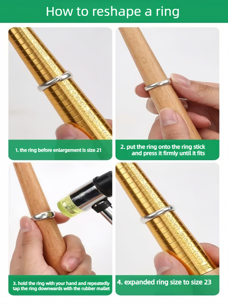 Wooden Ring Sizing Mandrel - J - đánh giá và giá Jewelry Making Hammer