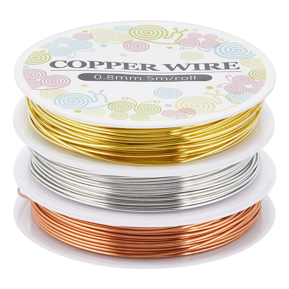 12.8M Copper Jewelry Wire 0.8m - đánh giá và giá Jewelry Making Gold Wire