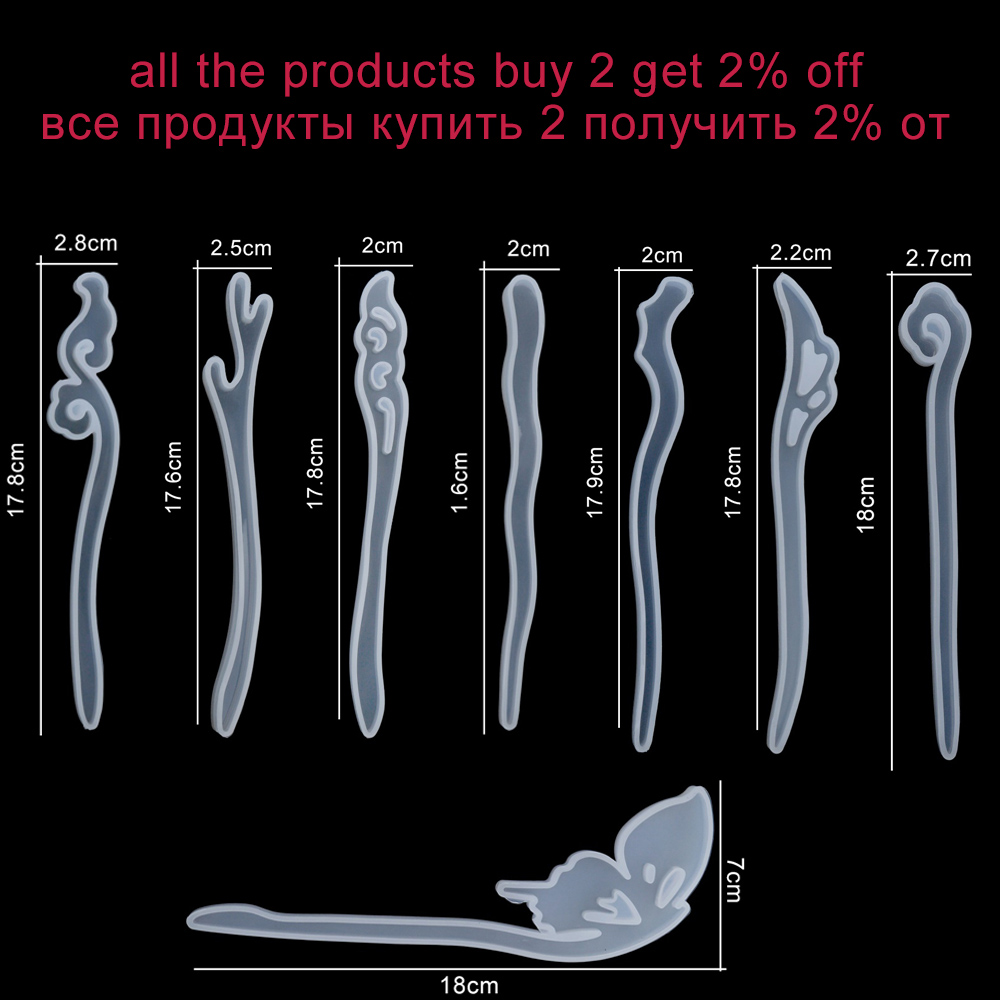 1Pcs Hairpin Hair Stick Silico - đánh giá và giá Jewelry Making Degree
