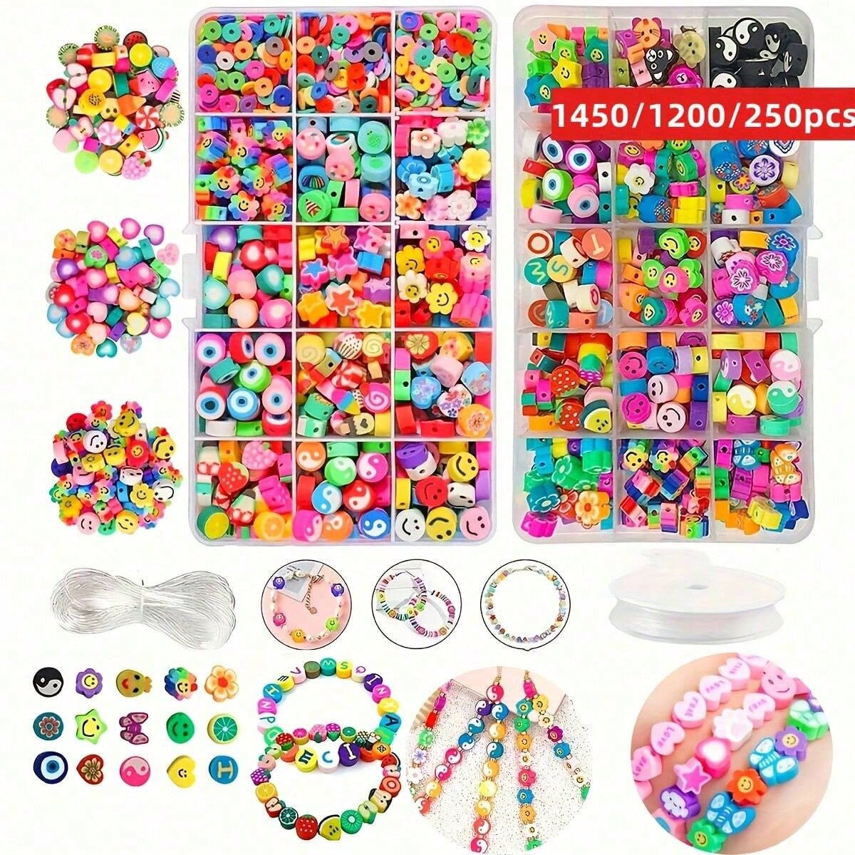1450/1200/250pcs Polymer Clay  - đánh giá và giá Jewelry Making Yarn