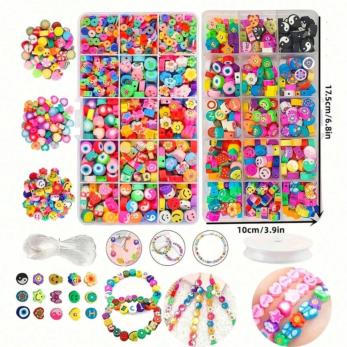 1450/1200/250pcs Polymer Clay  - đánh giá và giá Jewelry Making Yarn