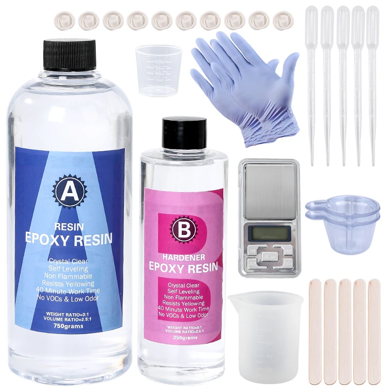 Epoxy Resin Kit Crystal Clear  - đánh giá và giá Jewelry Making Degree