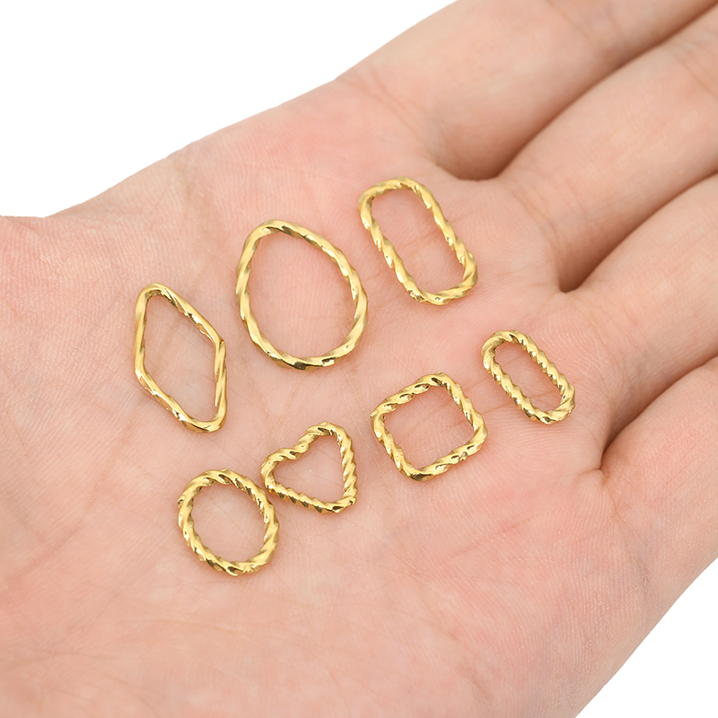 10pcs Stainless Steel Closed T - đánh giá và giá Jewelry Making Closed Jump Rings