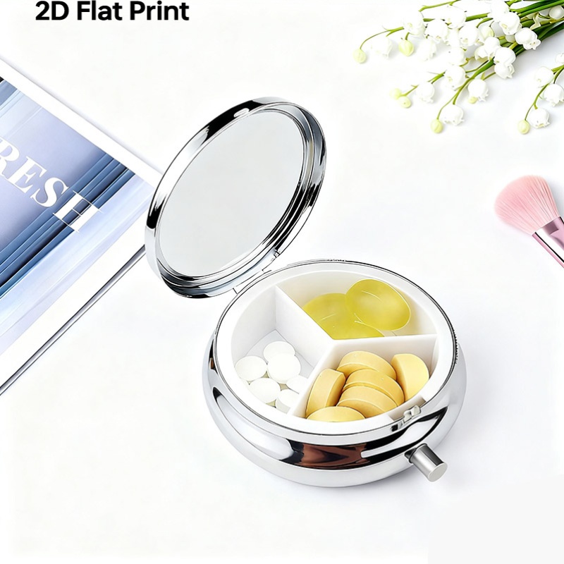 A three-layer pill box with an - đánh giá và giá Jewelry Making Place