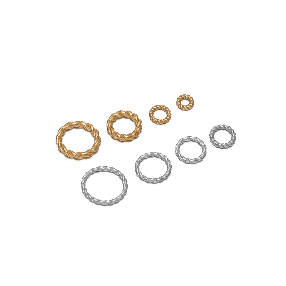 20-50pcs 18K Gold Stainless St - đánh giá và giá Jewelry Making Closed Jump Rings