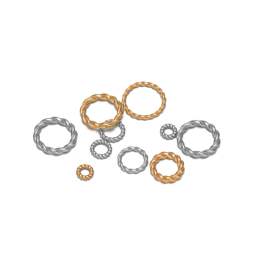 20-50pcs 18K Gold Stainless St - đánh giá và giá Jewelry Making Closed Jump Rings