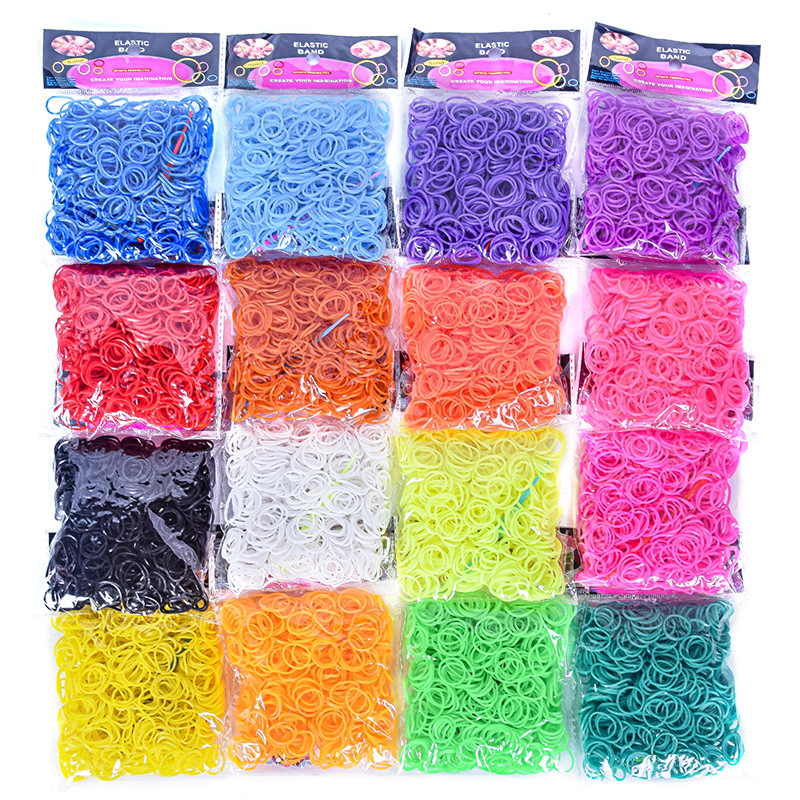 600 pieces Colorful Rubber Ban - đánh giá và giá Jewelry Making Degree