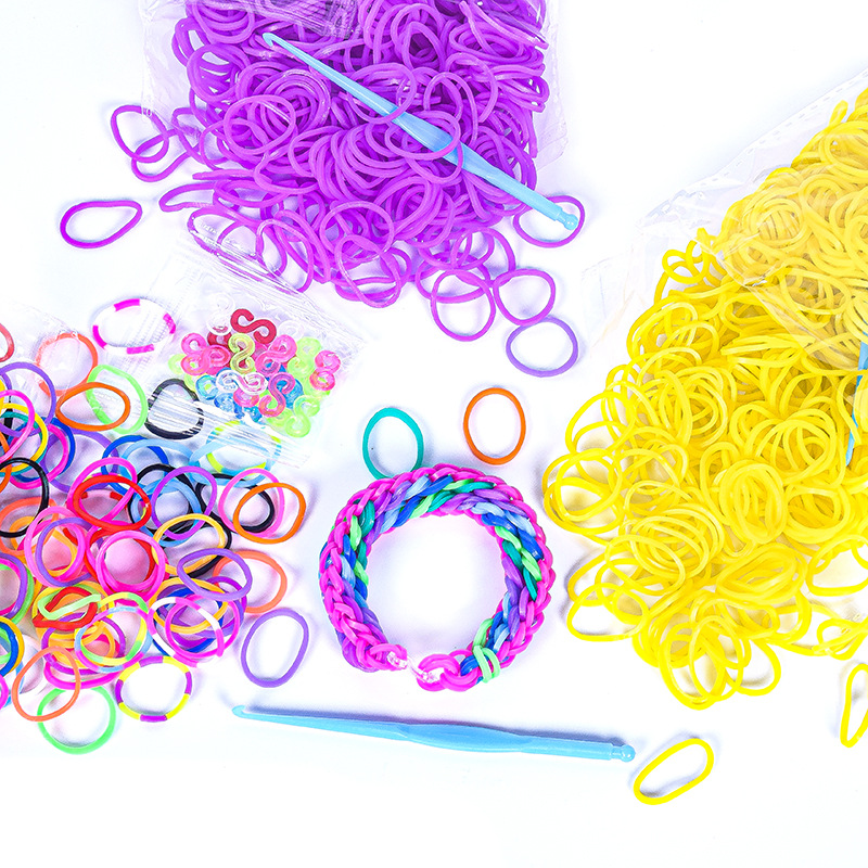 600 pieces Colorful Rubber Ban - đánh giá và giá Jewelry Making Degree