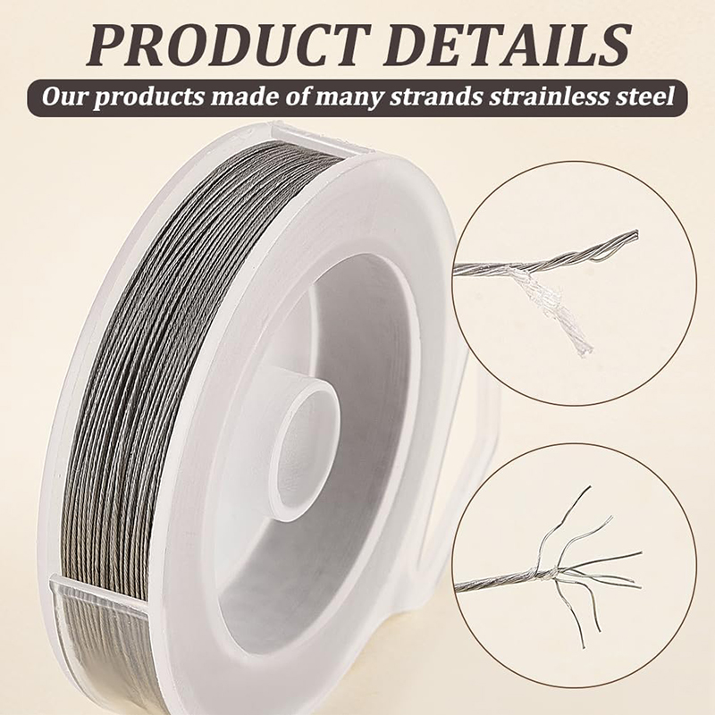 30M/Roll Stainless Steel Beadi - đánh giá và giá Jewelry Making Yarn