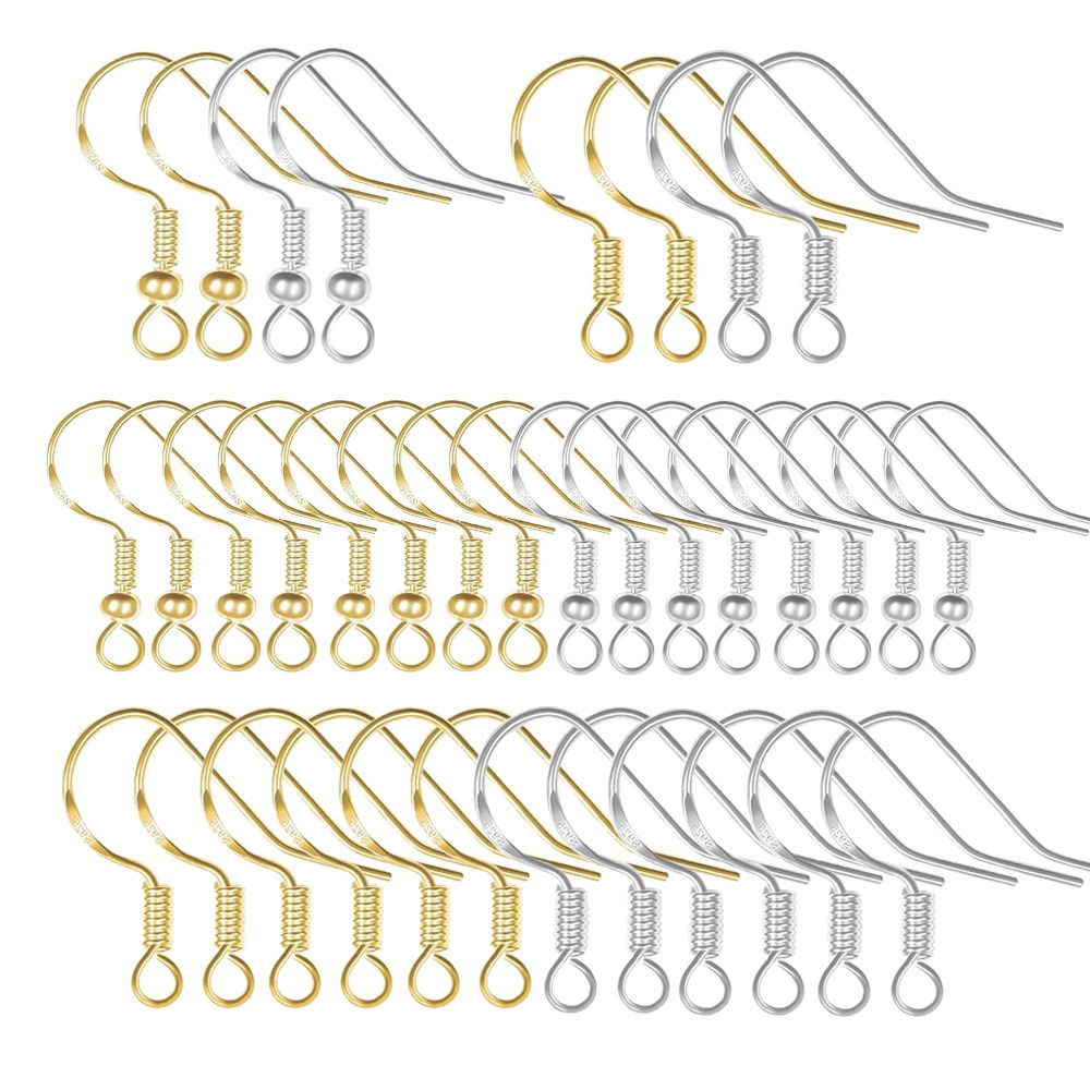 Gold Plated Earring Hooks 100P - đánh giá và giá Jewelry Making Gold Wire