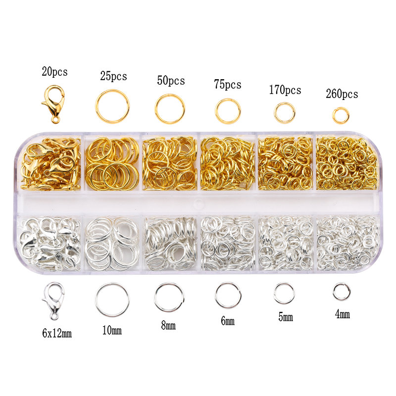 Bộ Trang Sức Phát Hiện 4Mm/5Mm - đánh giá và giá Jewelry Making Closed Jump Rings