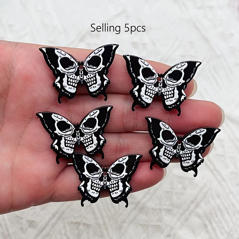 5/10Pcs Halloween Acrylic Skul - đánh giá và giá Jewelry Making Event