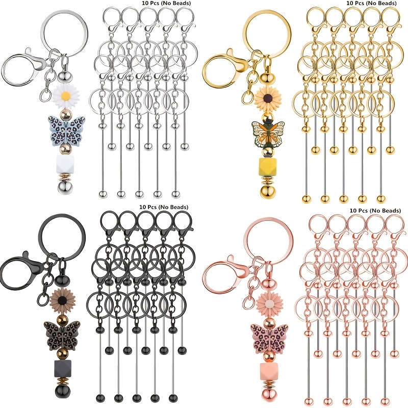 10pcs DIY Unique Blank Beaded  - đánh giá và giá Jewelry Making Degree