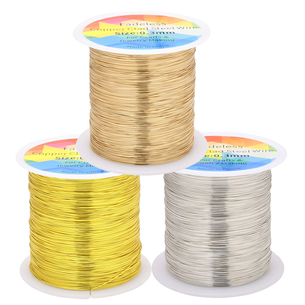 100m/328ft Fadeless Copper Cla - đánh giá và giá Jewelry Making Yarn