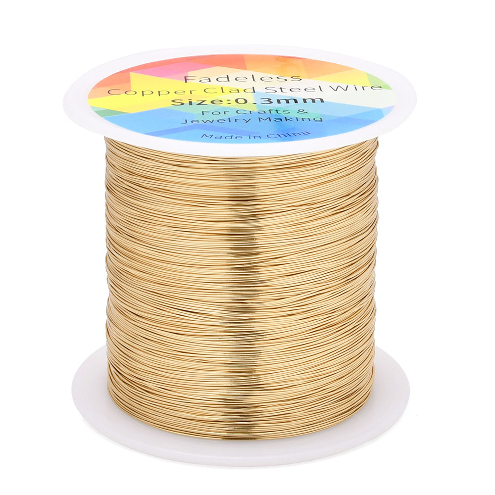 100m/328ft Fadeless Copper Cla - đánh giá và giá Jewelry Making Yarn