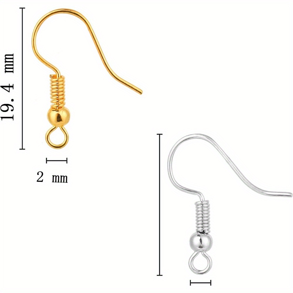 200Pieces Earring Hooks, Fish  - đánh giá và giá Jewelry Making Yarn